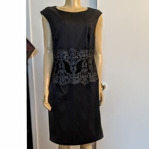 Black Alex Evenings Dress 16P